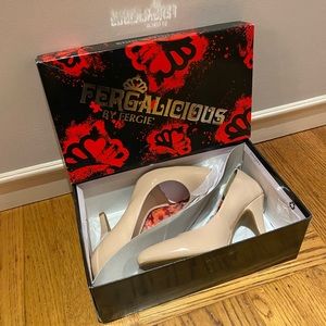 Fergalicious symphony fawn 4” high heel